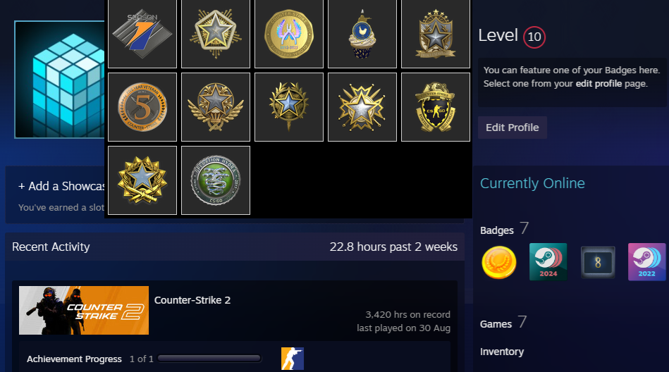 FACEIT ACCOUNT (8 LVL) 1654 ELO-photo-7