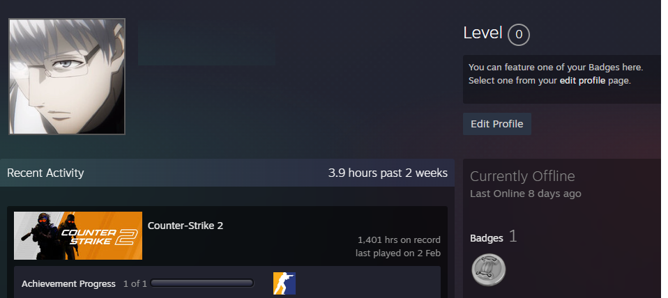 FACEIT ACCOUNT (9 LVL) 1756 ELO-photo-3