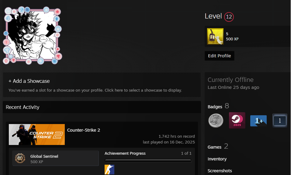 CS2 VERIFIED FACEIT ACCOUNT (8 LVL) 1581 ELO-photo-3