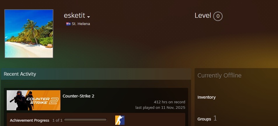FACEIT ACCOUNT (6 LVL) 1256 ELO-photo-3